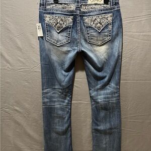 Miss Me Medium Blue Denim Jeans